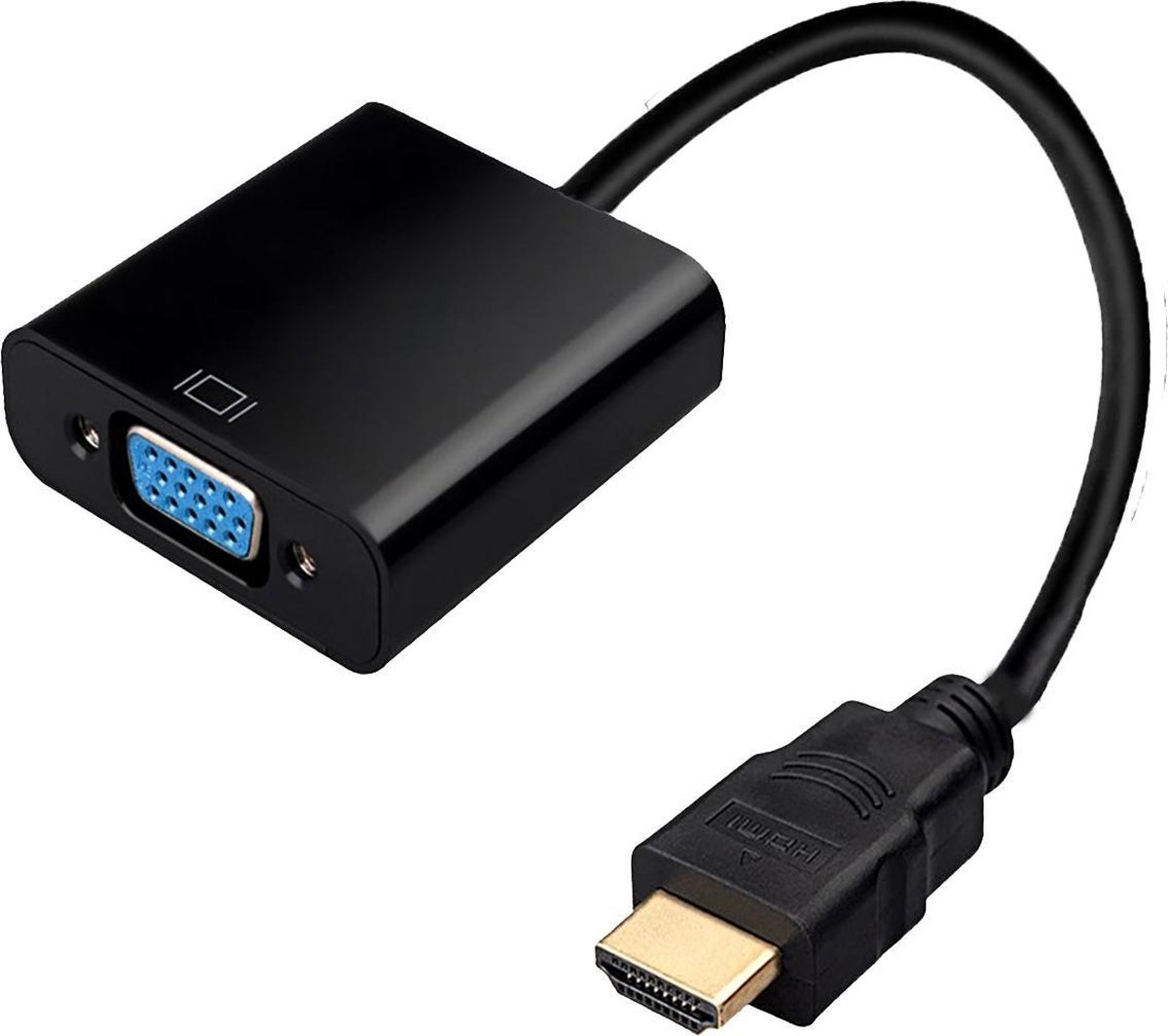 BASEY. HDMI naar VGA Kabel - HDMI naar VGA Kabel Converter - HDMI VGA Adapter