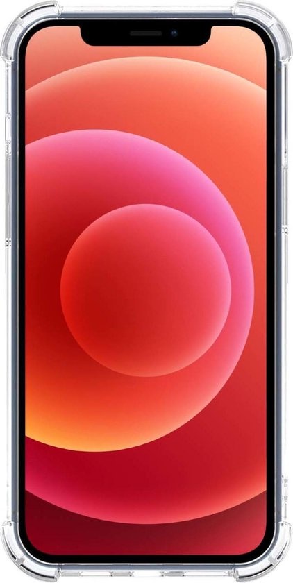 BASEY. Hoes Geschikt voor iPhone Xs Hoesje Shock Proof Case Hoes - Hoesje Geschikt voor iPhone Xs Hoes Cover Shockproof - Transparant - 2 Stuks