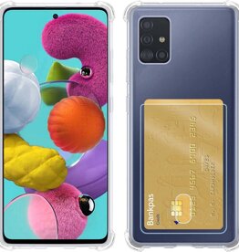 BASEY. BASEY. Samsung Galaxy A51 Pashouder Hoesje Shockproof