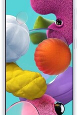 BASEY. Hoes Geschikt voor Samsung A51 Hoesje Shock Proof Case Hoes - Hoesje Geschikt voor Samsung Galaxy A51 Hoes Cover Shockproof - Transparant