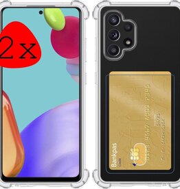 BASEY. BASEY. 2x Samsung Galaxy A52 Pashouder Hoesje Shockproof