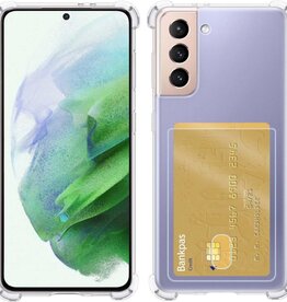 BASEY. BASEY. Samsung Galaxy S21 Pashouder Hoesje Shockproof