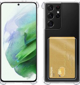 BASEY. BASEY. Samsung Galaxy S21 Ultra Pashouder Hoesje Shockproof