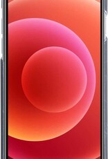 BASEY. Hoes Geschikt voor iPhone 12 Hoesje Marmer Case Marmeren Cover Hoes Hardcover - Wit