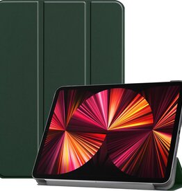 BASEY. BASEY. iPad Pro 11 inch (2021) Hoesje Bookcase - Donkergroen