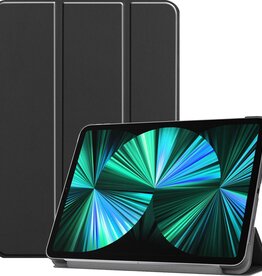 BASEY. BASEY. iPad Pro 12.9 inch (2021) Hoesje Bookcase - Zwart