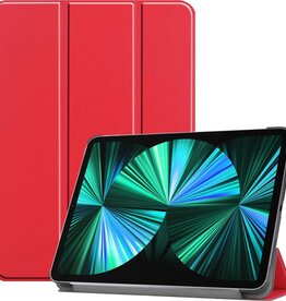 BASEY. BASEY. iPad Pro 12.9 inch (2021) Hoesje Bookcase - Rood