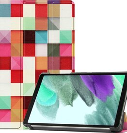 BASEY. BASEY. Samsung Galaxy Tab A7 Lite Hoesje - Blocks