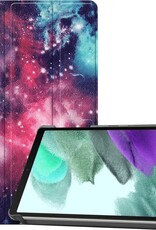 BASEY. Hoesje Geschikt voor Samsung Galaxy Tab A7 Lite Hoes Case Tablet Hoesje Tri-fold - Hoes Geschikt voor Samsung Tab A7 Lite Hoesje Hard Cover Bookcase Hoes - Galaxy