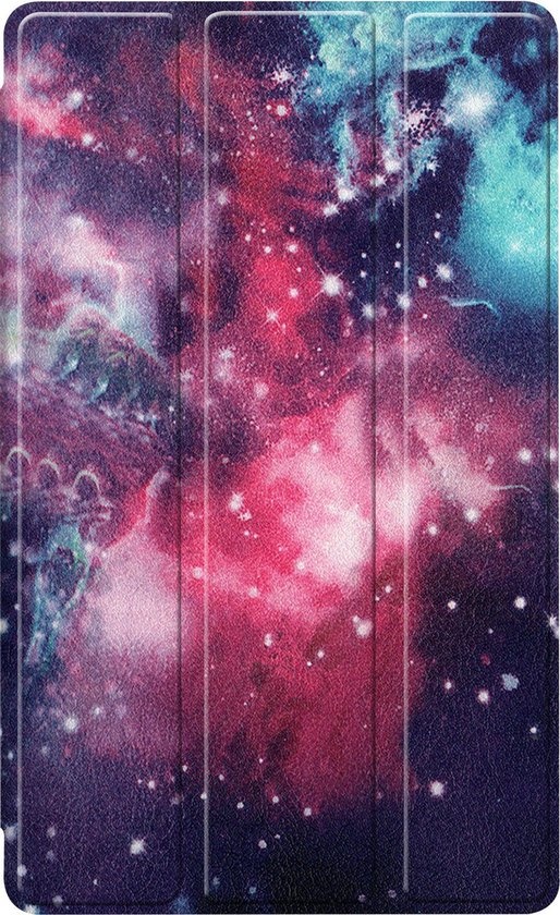 BASEY. Hoesje Geschikt voor Samsung Galaxy Tab A7 Lite Hoes Case Tablet Hoesje Tri-fold - Hoes Geschikt voor Samsung Tab A7 Lite Hoesje Hard Cover Bookcase Hoes - Galaxy