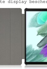 BASEY. Hoesje Geschikt voor Samsung Galaxy Tab A7 Lite Hoes Case Tablet Hoesje Tri-fold - Hoes Geschikt voor Samsung Tab A7 Lite Hoesje Hard Cover Bookcase Hoes - Galaxy