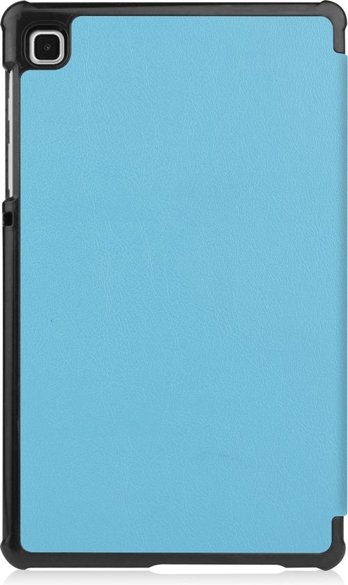 BASEY. Hoesje Geschikt voor Samsung Galaxy Tab A7 Lite Hoes Case Tablet Hoesje Tri-fold - Hoes Geschikt voor Samsung Tab A7 Lite Hoesje Hard Cover Bookcase Hoes - Lichtblauw