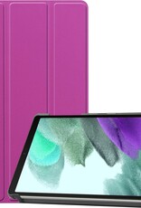 BASEY. Hoesje Geschikt voor Samsung Galaxy Tab A7 Lite Hoes Case Tablet Hoesje Tri-fold - Hoes Geschikt voor Samsung Tab A7 Lite Hoesje Hard Cover Bookcase Hoes - Paars