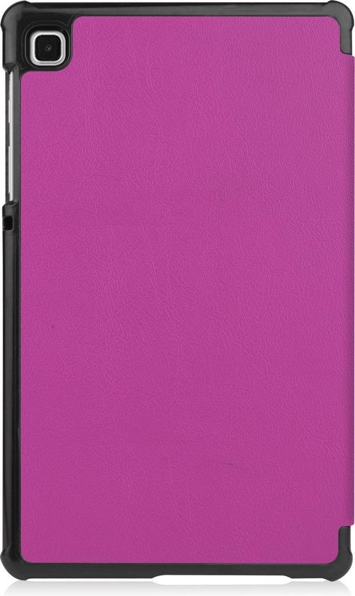 BASEY. Hoesje Geschikt voor Samsung Galaxy Tab A7 Lite Hoes Case Tablet Hoesje Tri-fold - Hoes Geschikt voor Samsung Tab A7 Lite Hoesje Hard Cover Bookcase Hoes - Paars