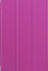 BASEY. Hoesje Geschikt voor Samsung Galaxy Tab A7 Lite Hoes Case Tablet Hoesje Tri-fold - Hoes Geschikt voor Samsung Tab A7 Lite Hoesje Hard Cover Bookcase Hoes - Paars