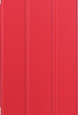 BASEY. Hoesje Geschikt voor Samsung Galaxy Tab A7 Lite Hoes Case Tablet Hoesje Tri-fold - Hoes Geschikt voor Samsung Tab A7 Lite Hoesje Hard Cover Bookcase Hoes - Rood