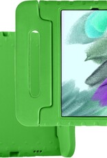 BASEY. Hoesje Geschikt voor Samsung Galaxy Tab A7 Lite Hoesje Kinder Hoes Shockproof Kinderhoes - Kindvriendelijk Hoesje Geschikt voor Samsung Tab A7 Lite Hoes Kids Case - Groen