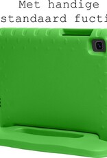 BASEY. Hoesje Geschikt voor Samsung Galaxy Tab A7 Lite Hoesje Kinder Hoes Shockproof Kinderhoes - Kindvriendelijk Hoesje Geschikt voor Samsung Tab A7 Lite Hoes Kids Case - Groen