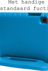 BASEY. Hoesje Geschikt voor Samsung Galaxy Tab A7 Lite Hoesje Kinder Hoes Shockproof Kinderhoes - Kindvriendelijk Hoesje Geschikt voor Samsung Tab A7 Lite Hoes Kids Case - Blauw