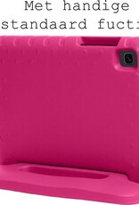 BASEY. Hoesje Geschikt voor Samsung Galaxy Tab A7 Lite Hoesje Kinder Hoes Shockproof Kinderhoes - Kindvriendelijk Hoesje Geschikt voor Samsung Tab A7 Lite Hoes Kids Case - Roze