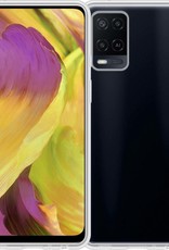 BASEY. Hoes Geschikt voor OPPO A54 Hoesje Siliconen Back Cover Case - Hoesje Geschikt voor OPPO A54 Hoes Cover Hoesje - Transparant