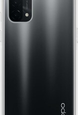 BASEY. Hoes Geschikt voor OPPO A54 5G Hoesje Siliconen Back Cover Case - Hoesje Geschikt voor OPPO A54 5G Hoes Cover Hoesje - Transparant - 2 Stuks