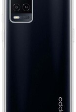 BASEY. Hoes Geschikt voor OPPO A54 Hoesje Shock Proof Case Hoes Siliconen - Hoesje Geschikt voor OPPO A54 Hoes Cover Shockproof - Transparant - 2 Stuks