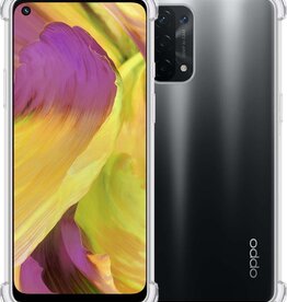 BASEY. BASEY. Oppo A54 5G hoesje siliconen shockproof - Transparant
