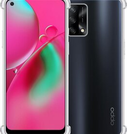 BASEY. BASEY. Oppo A74 4G hoesje siliconen shockproof - Transparant