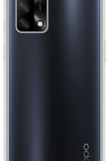 BASEY. Hoes Geschikt voor OPPO A74 4G Hoesje Shock Proof Case Hoes Siliconen - Hoesje Geschikt voor OPPO A74 4G Hoes Cover Shockproof - Transparant