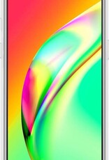 BASEY. Hoes Geschikt voor OPPO A94 Hoesje Siliconen Back Cover Case - Hoesje Geschikt voor OPPO A94 Hoes Cover Hoesje - Transparant