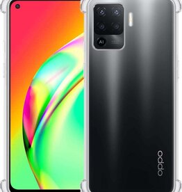 BASEY. BASEY. Oppo A94 4G hoesje siliconen shockproof - Transparant