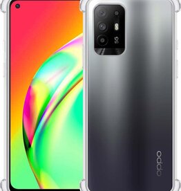 BASEY. BASEY. Oppo A94 5G hoesje siliconen shockproof - Transparant