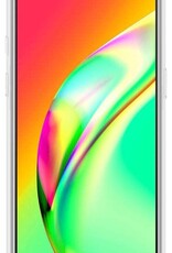 BASEY. Hoes Geschikt voor OPPO A94 5G Hoesje Shock Proof Case Hoes Siliconen - Hoesje Geschikt voor OPPO A94 5G Hoes Cover Shockproof - Transparant