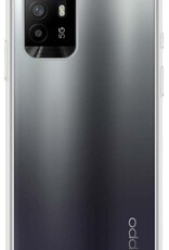 BASEY. Hoes Geschikt voor OPPO A94 5G Hoesje Shock Proof Case Hoes Siliconen - Hoesje Geschikt voor OPPO A94 5G Hoes Cover Shockproof - Transparant