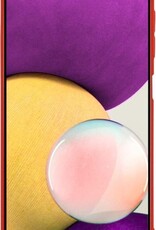 BASEY. Hoes Geschikt voor Samsung A22 4G Hoesje Siliconen Back Cover Case - Hoesje Geschikt voor Samsung Galaxy A22 4G Hoes Cover Hoesje - Rood