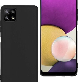 BASEY. BASEY. Samsung Galaxy A22 5G hoesje siliconen - Zwart