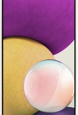 BASEY. Hoes Geschikt voor Samsung A22 5G Hoesje Siliconen Back Cover Case - Hoesje Geschikt voor Samsung Galaxy A22 5G Hoes Cover Hoesje - Wit