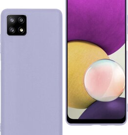 BASEY. BASEY. Samsung Galaxy A22 5G hoesje siliconen - Lila
