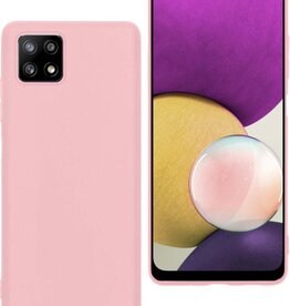 BASEY. BASEY. Samsung Galaxy A22 5G hoesje siliconen - Roze