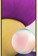 BASEY. Hoes Geschikt voor Samsung A22 5G Hoesje Siliconen Back Cover Case - Hoesje Geschikt voor Samsung Galaxy A22 5G Hoes Cover Hoesje - Geel