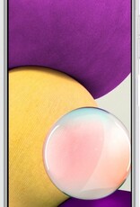 BASEY. Hoes Geschikt voor Samsung A22 5G Hoesje Siliconen Back Cover Case - Hoesje Geschikt voor Samsung Galaxy A22 5G Hoes Cover Hoesje - Transparant - 2 Stuks