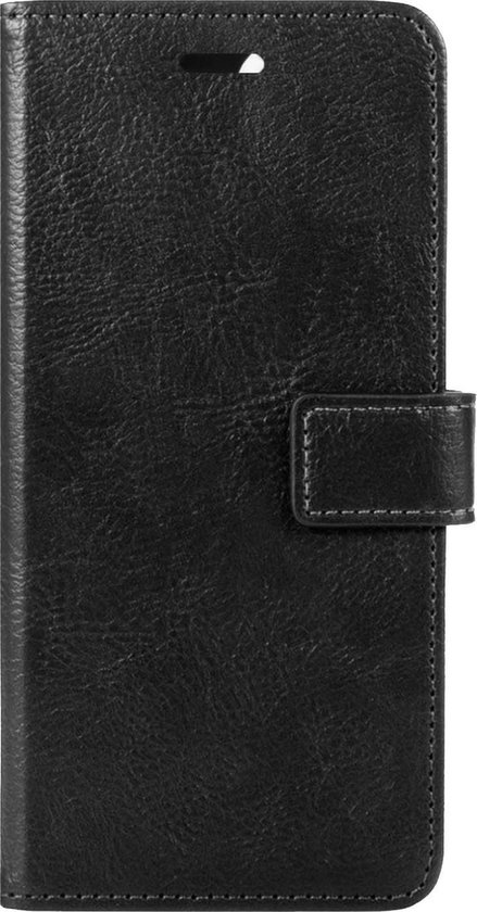 BASEY. Hoes Geschikt voor Samsung A22 5G Hoesje Bookcase Hoes Flip Case Book Cover - Hoesje Geschikt voor Samsung Galaxy A22 5G Hoes Book Case Hoesje - Zwart