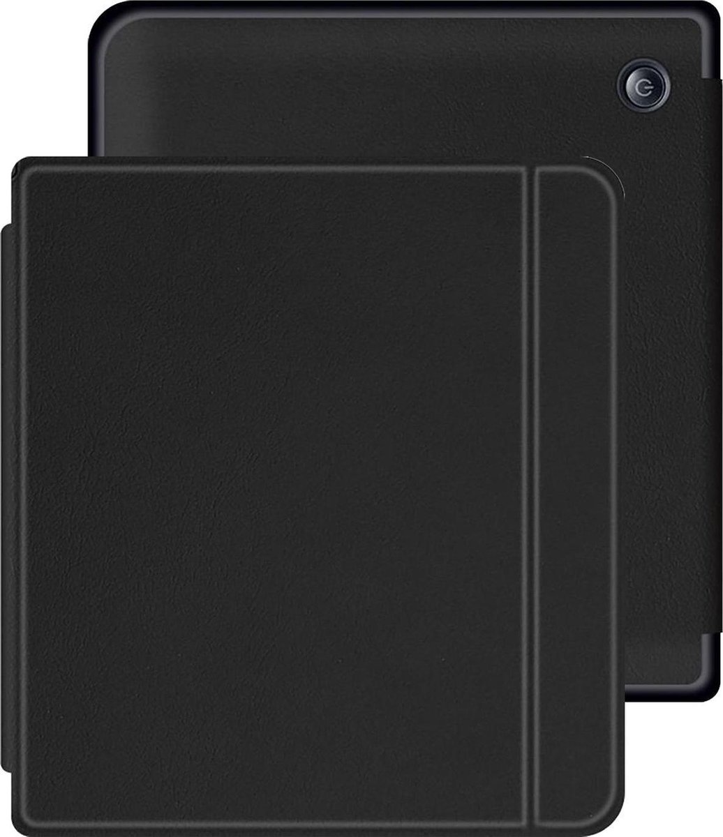 BASEY. Hoes Geschikt voor Tolino Vision 5 Hoesje Bookcase Cover Hoes - Hoesje Geschikt voor Tolino Vision 5 Hoes Cover Case - Zwart