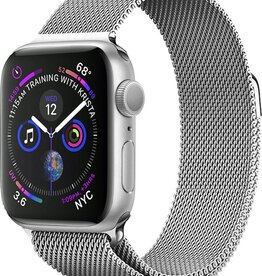 BASEY. BASEY. Apple Watch Bandje Milanees (38/40 mm) - Zilver