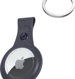 BASEY. BASEY. AirTag Hoesje Leer - Zwart