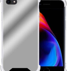 BASEY. BASEY. iPhone 8 Spiegel hoesje - Zilver