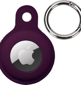 BASEY. BASEY. AirTag Hoesje Siliconen - Wijnrood