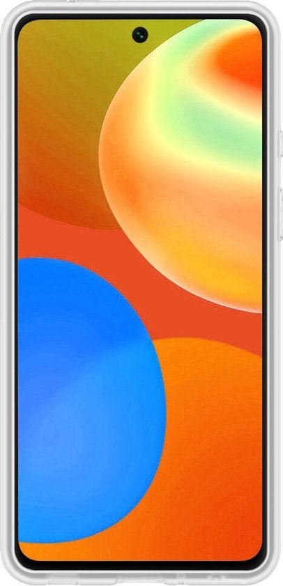 BASEY. Hoes Geschikt voor Huawei P smart 2021 Hoesje Siliconen Back Cover Case - Hoesje Geschikt voor Huawei P smart 2021 Hoes Cover Hoesje - Transparant