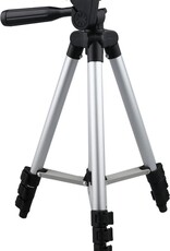 BASEY. Statief Smartphone Camera Statief - Smartphone Statief Camera Universeel - Statief Voor Camera en Smartphone Tripod - Zilver